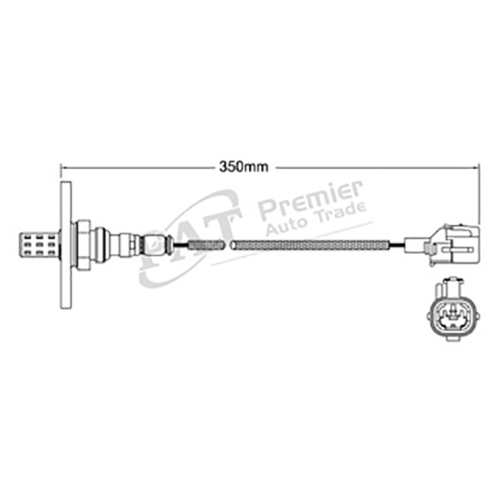 1 Wire Post Cat O2 Oxygen Sensor suit Lexus GS300 3ltr 2JZGE JZS147R 1995-1997