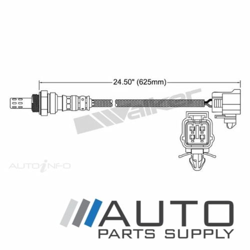 Post Cat O2 Oxygen Sensor Ford Laser 2ltr FSDE KQ 2001-2002