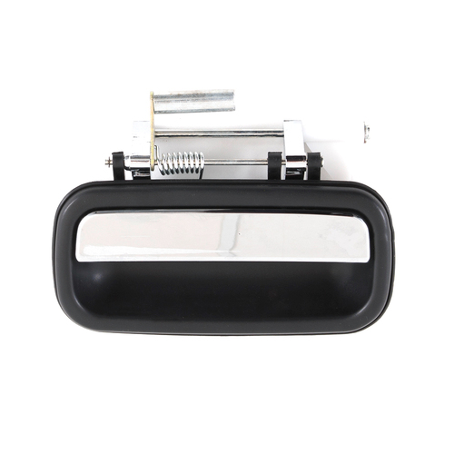 LH Rear Outer Door Handle (Black/Chrome) For Toyota 95 Series Prado 1996-2002