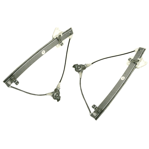 Pair of Manual Window Regulators For Hyundai Excel X3 3dr 1994-2000