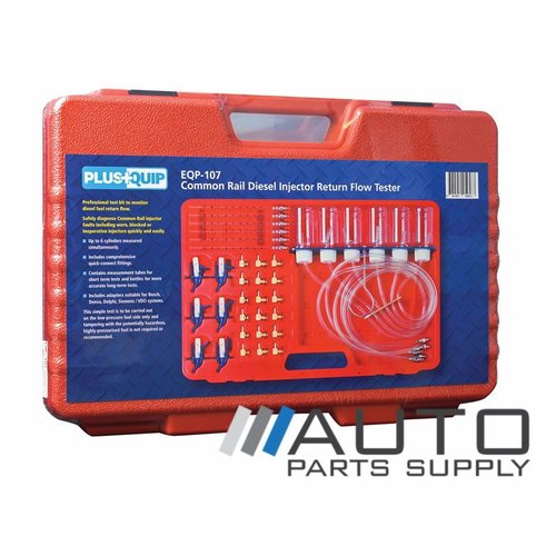 Common Rail Diesel Injector Return Flow Tester Plusquip *New*