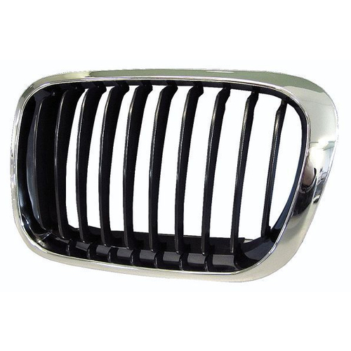 BMW E46 3 Series Sedan LH Grille Black/Chrome 1998-2001 Models