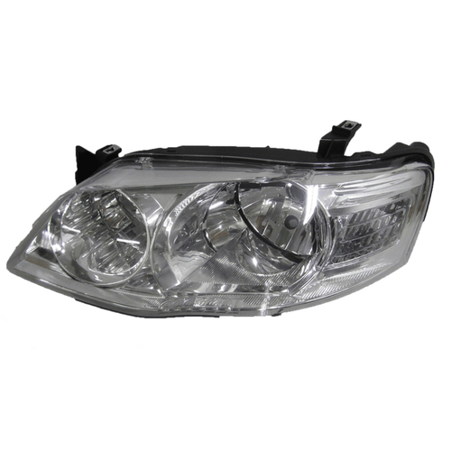 LH Side Headlight (Chrome) suit Ford BF Futura Fairmont series 2 / 3 2006-2011