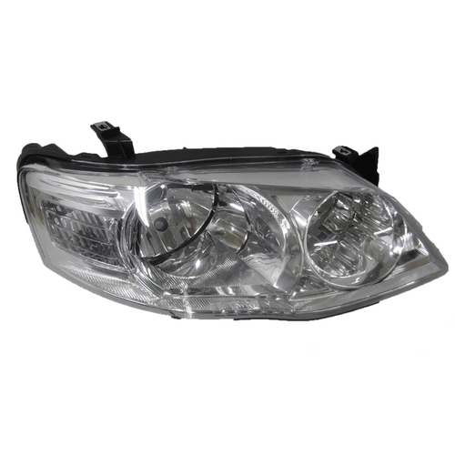 RH Side Headlight (Chrome) suit Ford BF Futura Fairmont series 2 / 3 2006-2011