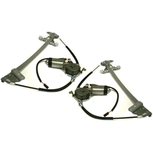 Pair of Front Electric Window Regulators suit Ford AU BA BF Falcon 1998-2008