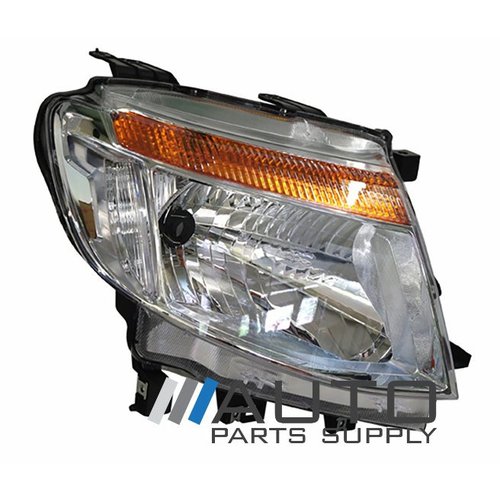 Ford PX Ranger RH Headlight Head Light Lamp Chrome XLT WILDTRACK