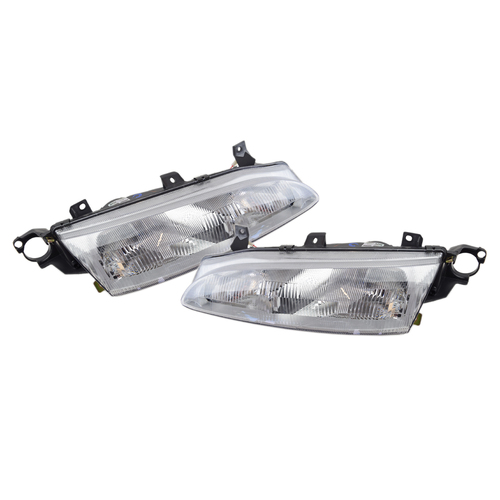 Pair of Headlights suit Ford Falcon EF 1994-1996 or XH 1996-1999