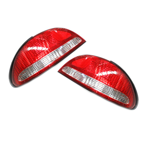 Pair of Tail Lights (Red/Clear) suit Ford EF Falcon Sedan 1994-1996