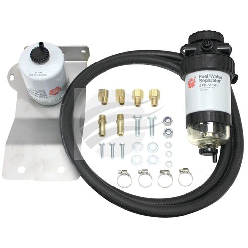 Sakura Pre Diesel Filter Kit For Isuzu MUX MU-X 3ltr 4JJ1TC 2013-On