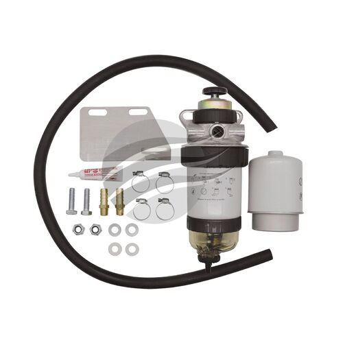 Sakura (Single Batt) Pre Diesel Filter Kit For Toyota VDJ76R Landcruiser 4.5ltr 1VDFTV 2007-On