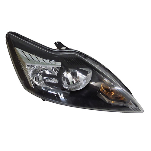 Ford LV Focus Zetec RH Black Headlight Head Light Lamp 2009-2011 *New*