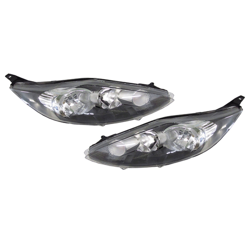 Pair of Headlights To Suit Ford WS Fiesta CL/LX 2008-2012 Models