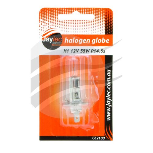 H1 12V 55W Halogen Globe / Bulb (Single)