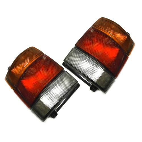 Pair of Tinted Tail Lights For Holden Commodore Ute Wagon VG VN VP VR VS