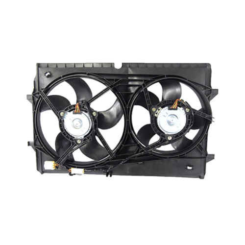 Holden VZ Commodore Radiator Twin Thermo Fan Suit V8 5Pin 2004-2007