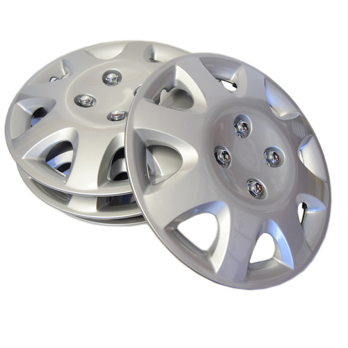 Set of 14" 14 Inch Universal Plastic Hub Caps Wheel Trims *Coluber*