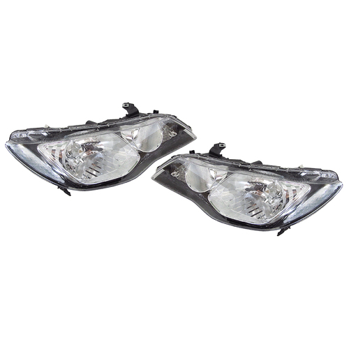 Pair of Headlights To Suit Honda FD Civic Series 1 2006-2008 Models