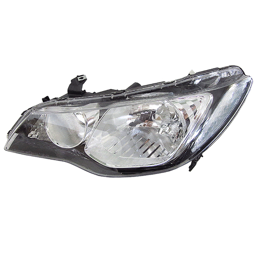 LH Passenger Side Headlight For Honda FD Civic Series 1 2006-2008