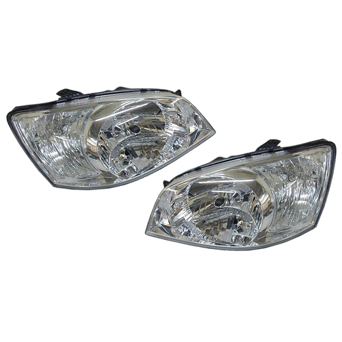 Hyundai Getz Headlights Head Lights Lamps Set 20022005