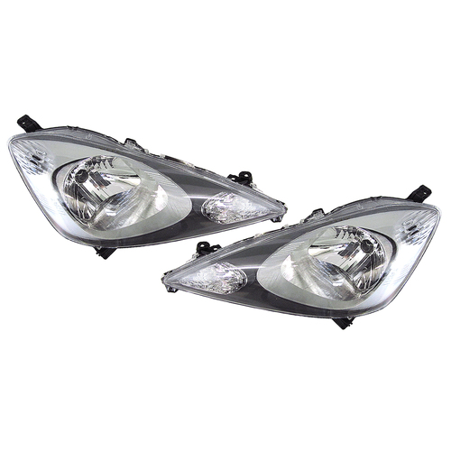 Pair of Headlights For Honda GE Jazz GLI VTi VTi-S 2008-2011