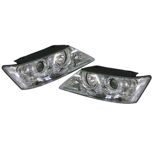 Pair of Headlights To Suit Hyundai NF Sonata 2008-2010 Models