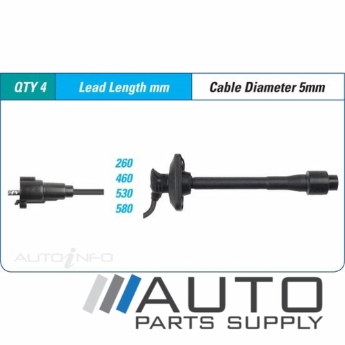 Ignition Lead Set For Toyota Celica 2.0ltr 3SFE ST202R 1996-1999