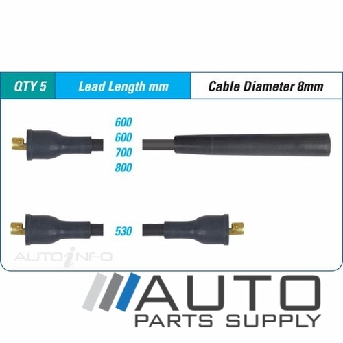 Ignition Lead Set BMW 1602 1.6ltr E10 1971-1973
