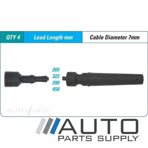Daewoo Lanos Ignition Lead Set 1.5ltr A15SMS  1997-2003 *Intermotor*