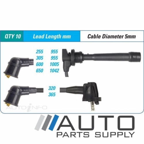 Ignition Lead Set suit Lexus SC400 4ltr 1UZFE UZZ31R 1991-1997