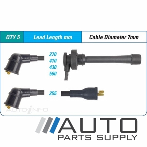 Ignition Lead Set Suit Mitsubishi Express 2.4ltr 4G64 SJ 1994-2003