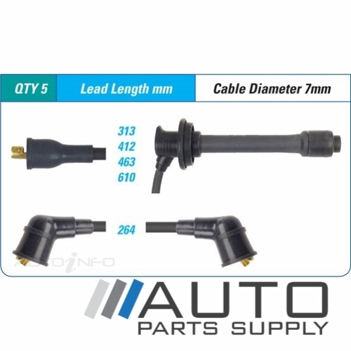Ignition Lead Set For Toyota Celica 2.0ltr 3SGE ST162R 1985-1989