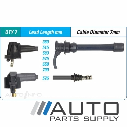 Ignition Lead Set For Toyota VZV21R Camry 2.5ltr 2VZFE 1988-1993