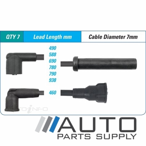 Ignition Lead Set Suit Nissan Patrol 4.2ltr TB42E GQ 1992-1997