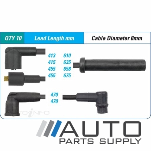 Ignition Lead Set Suit Nissan Pintara 2ltr CA20E U12 1989-1992