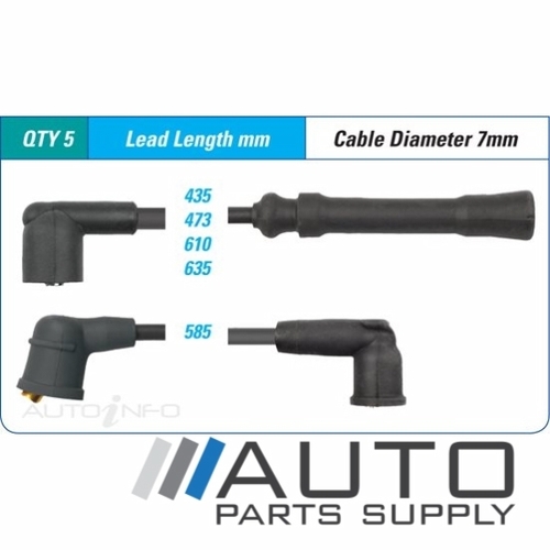 Ignition Lead Set Suzuki Alto 1ltr G10B SH410 1995-1999
