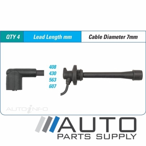 Mazda 626 Ignition Lead Set 2.0ltr FS GE Hatch 1994-1997 *Intermotor*