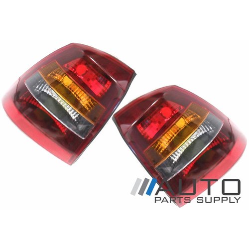 Holden Astra Tail Lights Suit Hatchback TS 1998-2006 Tinted Type *New Pair*