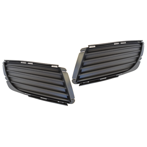 Holden XC Barina LH + RH Bumper Bar Grille Inserts Fog Light Covers 2004-2005
