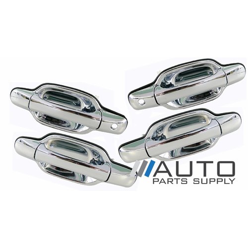 Holden RA Rodeo Full Set Chrome Outer Door Handles 2003-2008 *New*