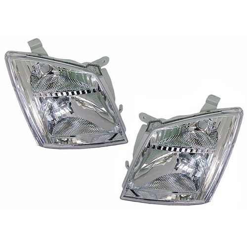 Isuzu Dmax D-Max LX DX Headlights Head Lights Set 2006-2012 Models