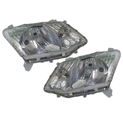 Isuzu Dmax D-Max LH + RH Headlights Head Lights Lamps Halogen 2012 onwards