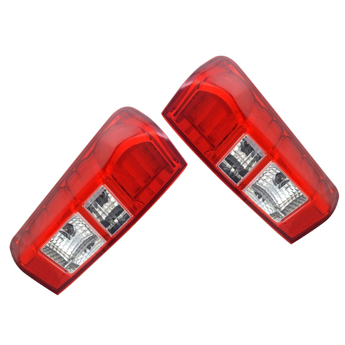 Isuzu Dmax D-Max LH+RH Tail Lights Lamps LED Clear Type 2012-2014 *New Pair*