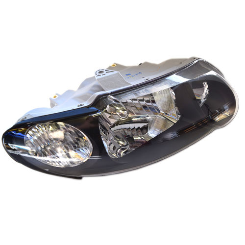 RH Drivers Side Black Headlight For Holden VX VU Commodore SS 2000-2002