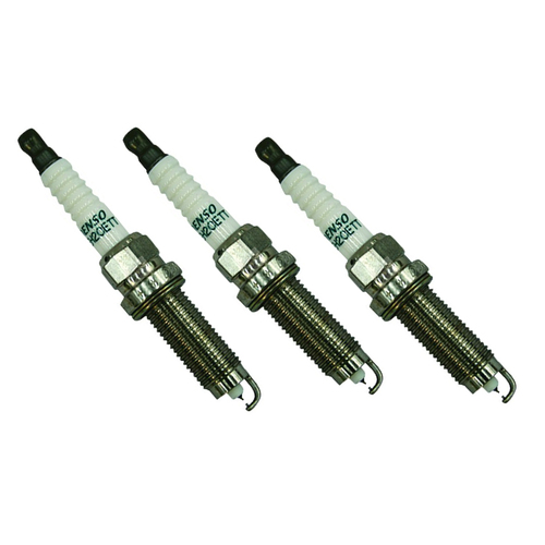 Set of 3 Denso Twin Tip Iridium Spark Plugs (IXEH20ETT x3)