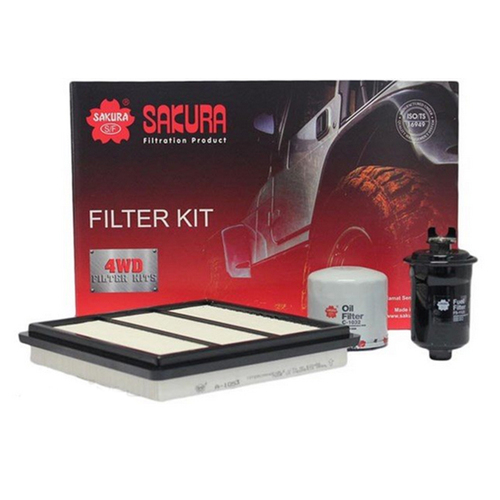 Sakura Service Filter Kit For Mitsubishi MK Triton 3ltr 6G72 V6 1996-2006