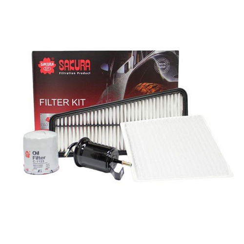 Sakura Service Filter Kit For Toyota GRJ120R Prado 4ltr 1GRFE V6 2003-2009