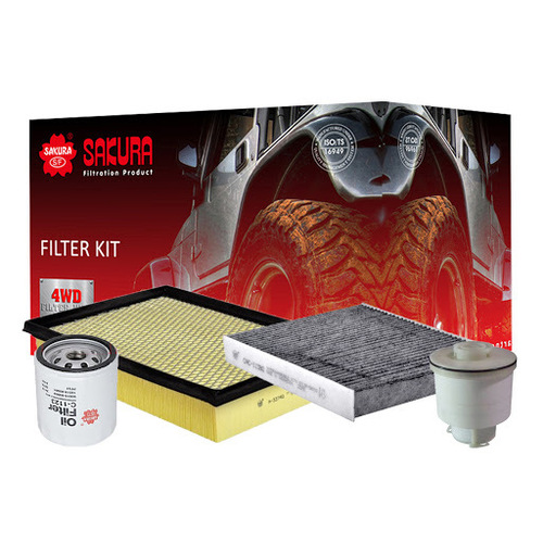 Sakura Service Filter Kit For Toyota GUN136R Hilux 2.8ltr 1GDFTV 2015-On