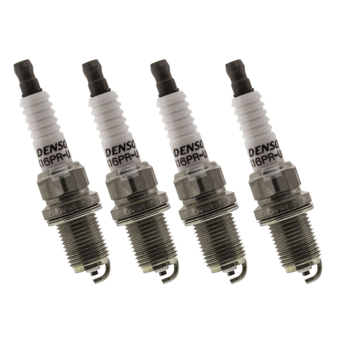Set of 4 Denso Brand Standard Nickel Spark Plugs (K16PR-U11 x4)