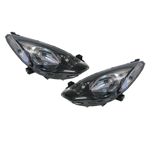 Pair of Headlights suit Mazda 2 DE Series Neo Maxx Genki 2007-2014