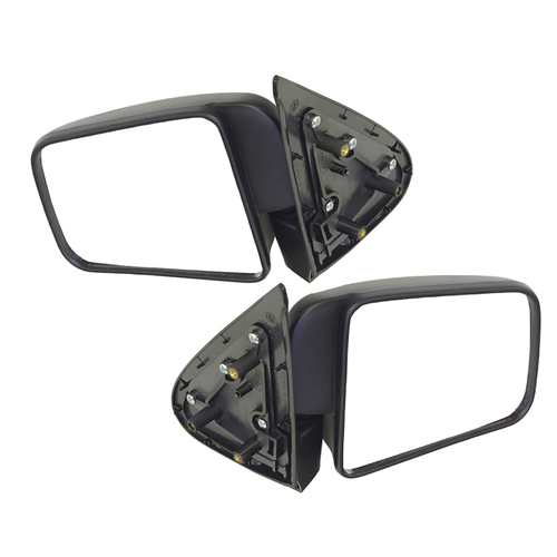 Ford Courier Ute LH + RH Manual Door Mirrors suit PE PG PH 1998-2006
